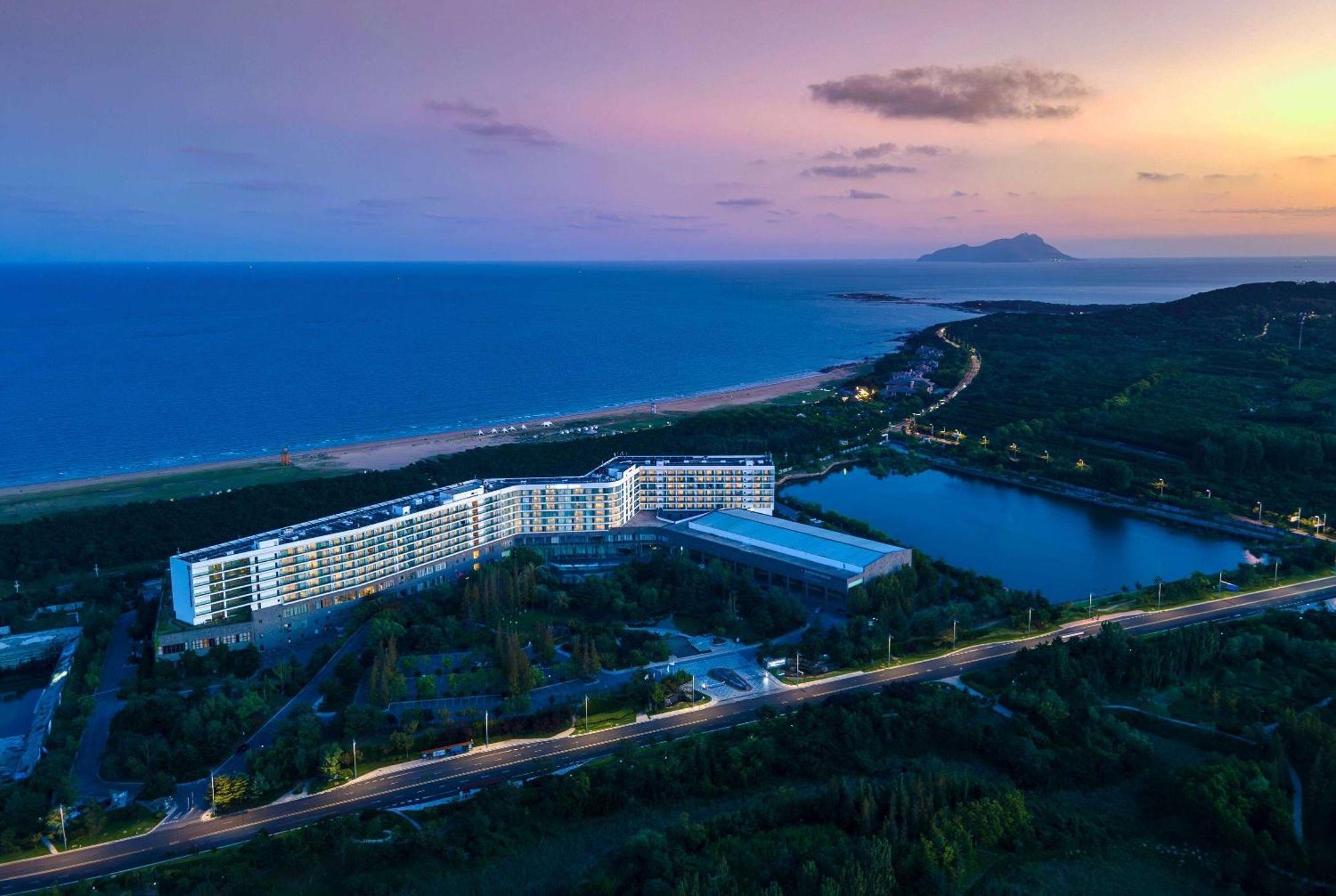 Wyndham Grand Qingdao Hotel Eksteriør billede